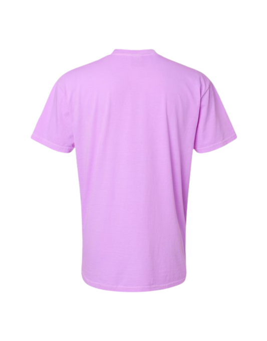 On the Verge Tee-Adult (Neon Lavender)