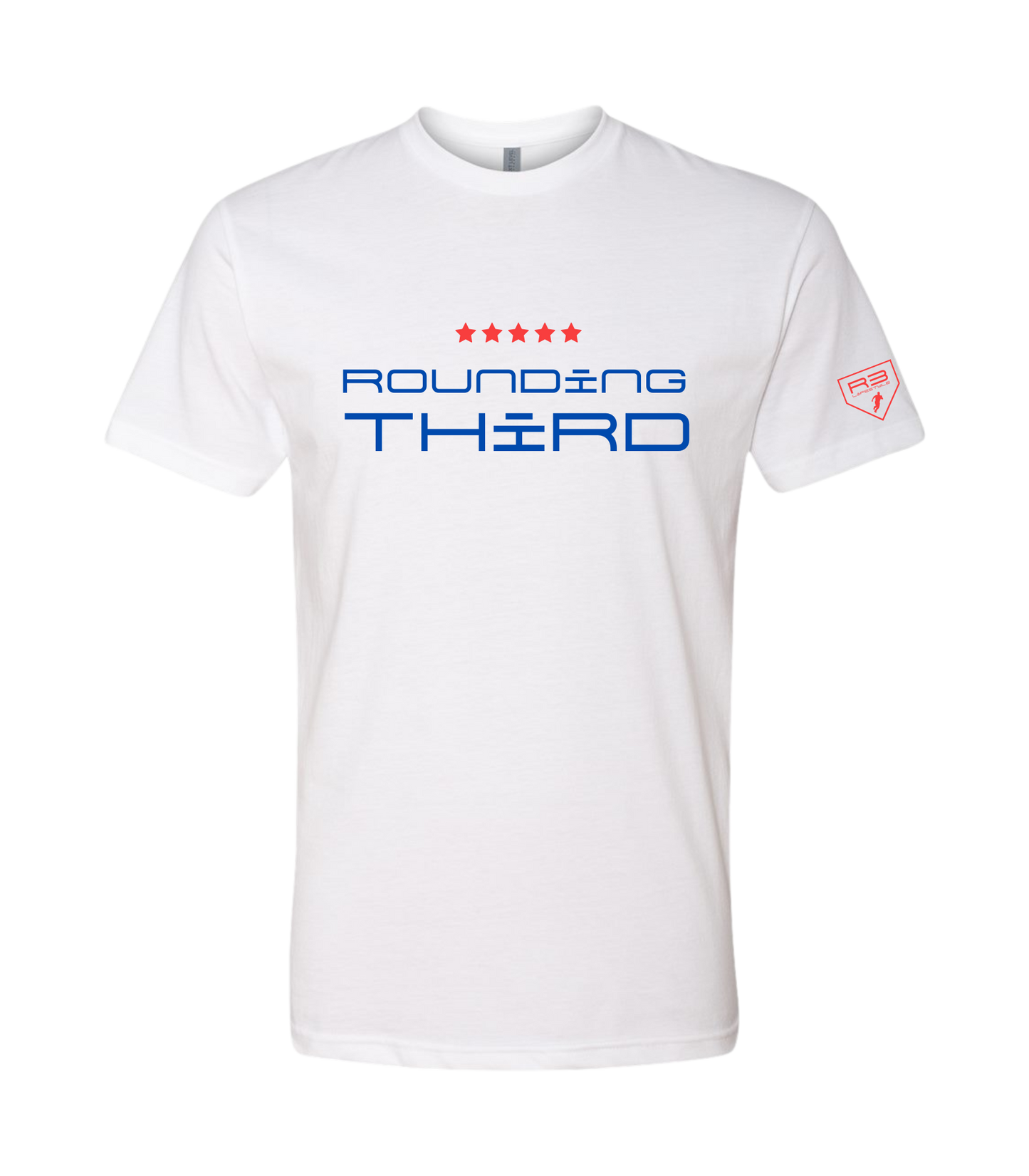 Red White and Blue R3 Tee-Adult
